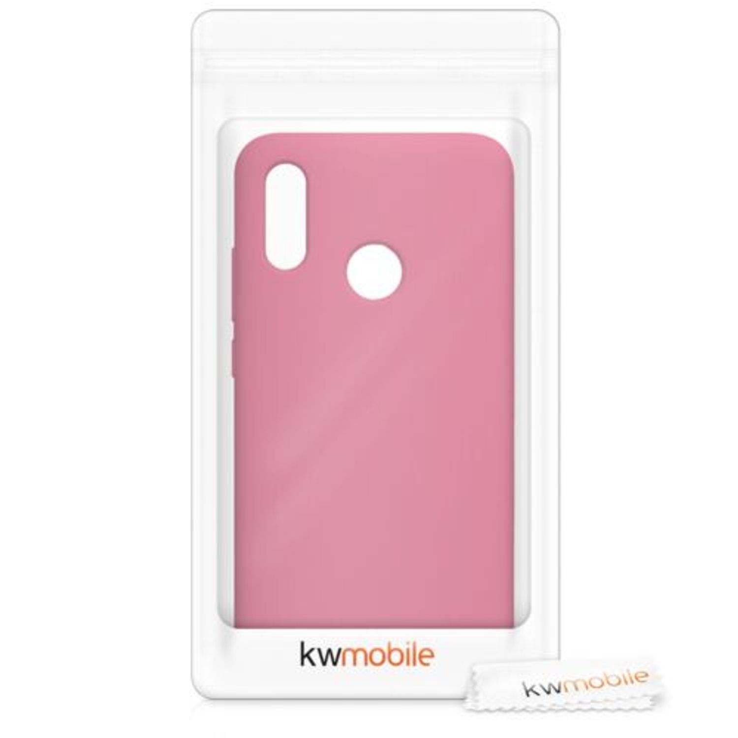 Husa pentru Huawei P Smart (2019), Silicon, Roz, 47824.167 fotografia produsului View 7 L