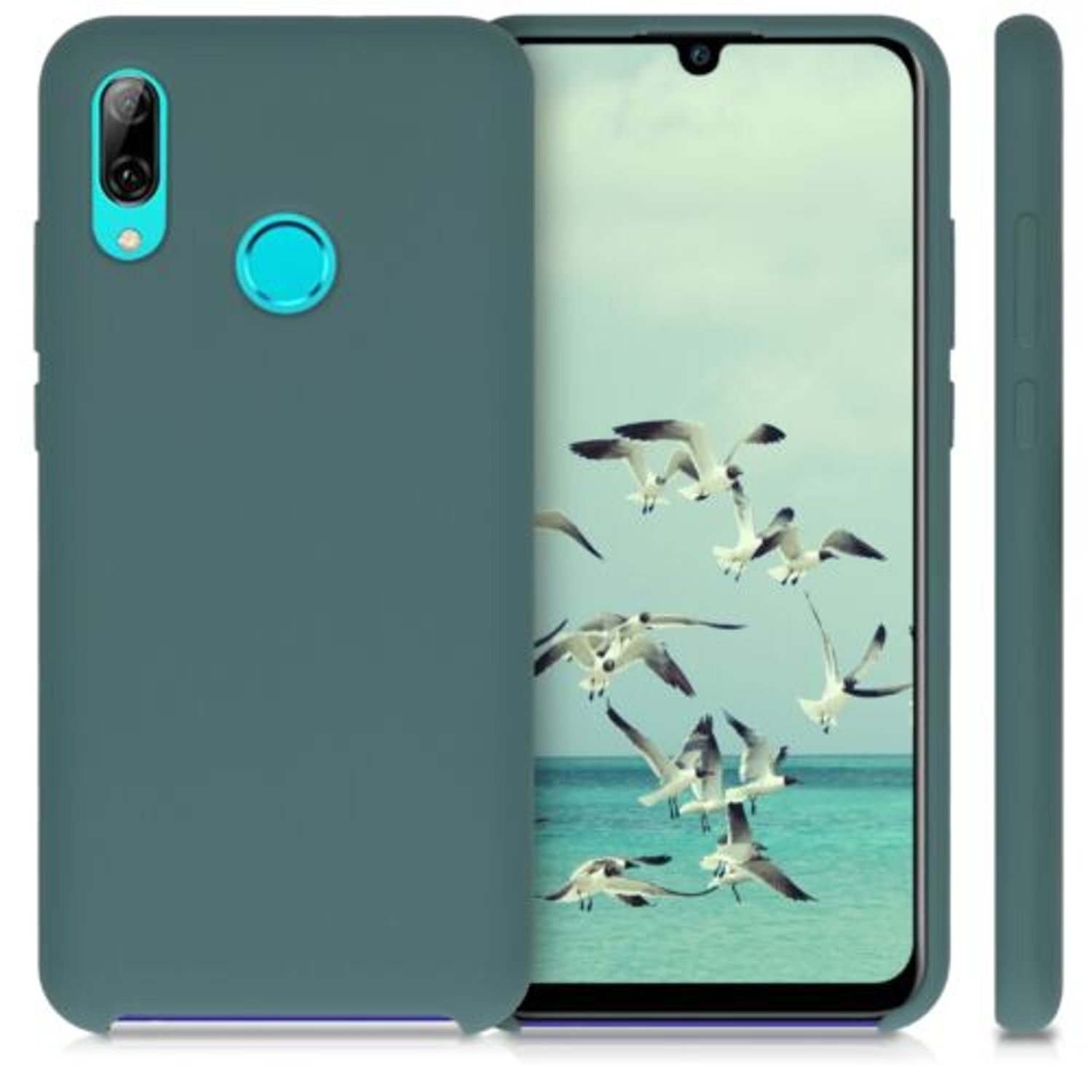Husa pentru Huawei P Smart (2019), Silicon, Verde, 47824.171 fotografia produsului View 2 L