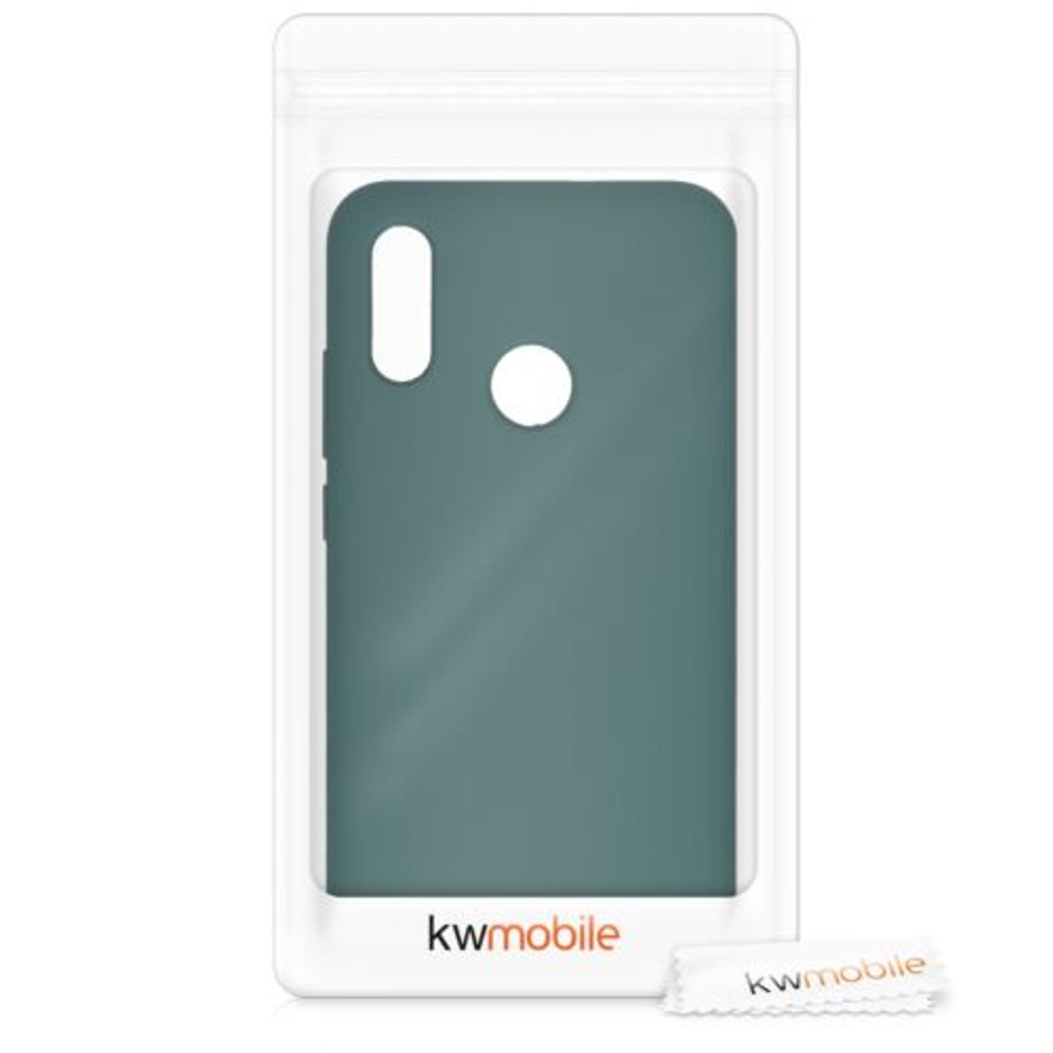 Husa pentru Huawei P Smart (2019), Silicon, Verde, 47824.171 fotografia produsului View 8 L