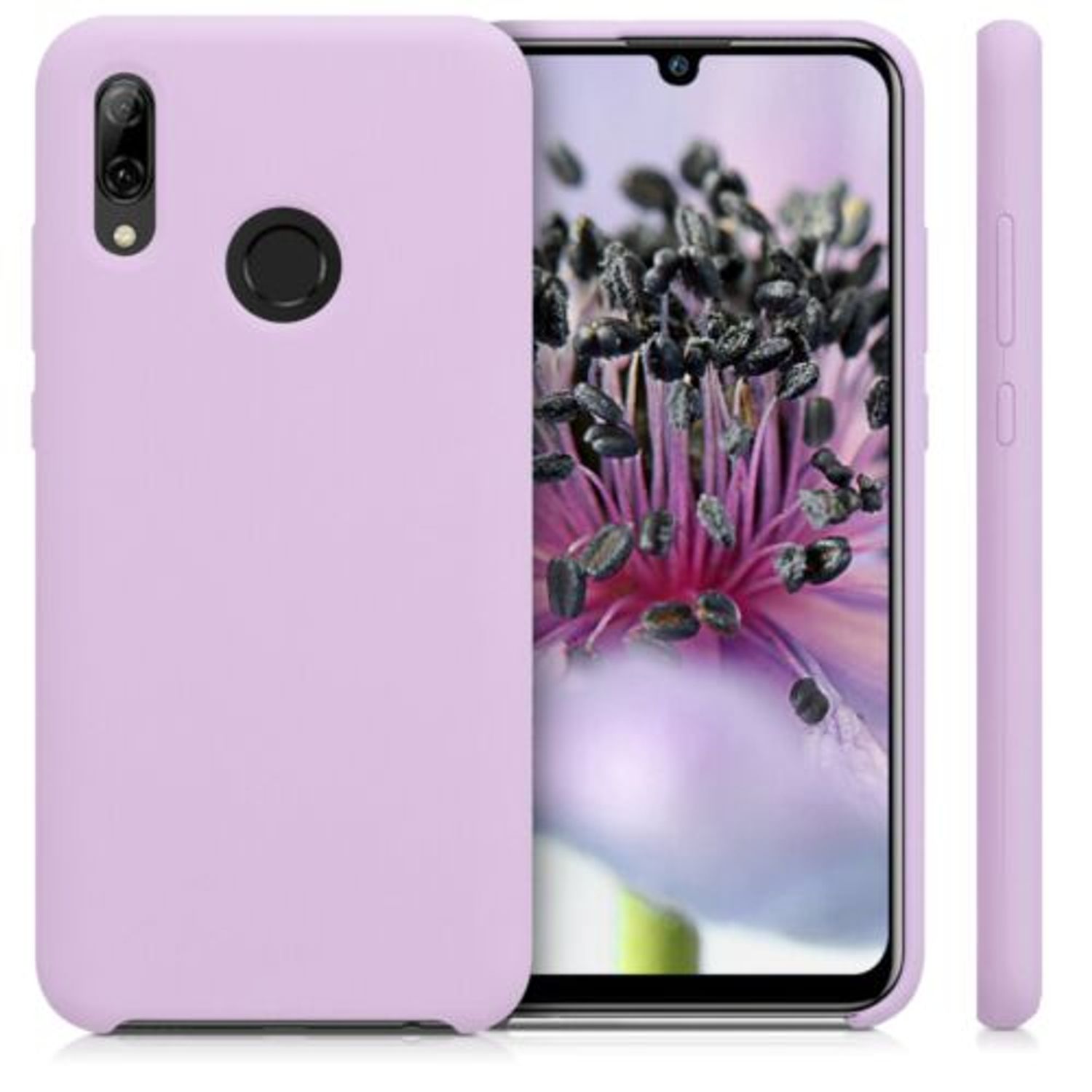 Husa pentru Huawei P Smart (2019), Silicon, Mov, 47824.140 fotografia produsului View 5 L