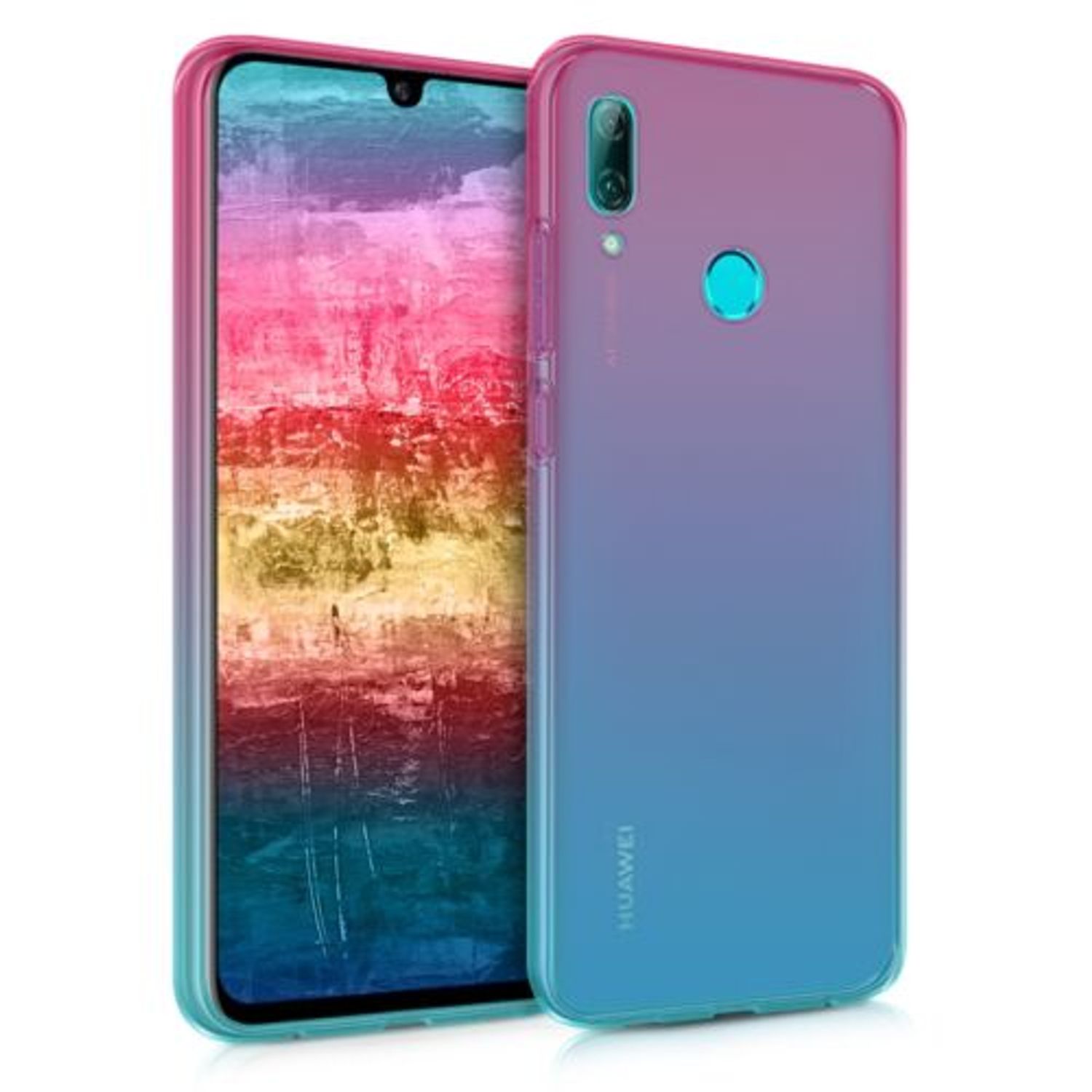 Husa pentru Huawei P Smart (2019), Silicon, Multicolor, 47388.01 fotografia produsului