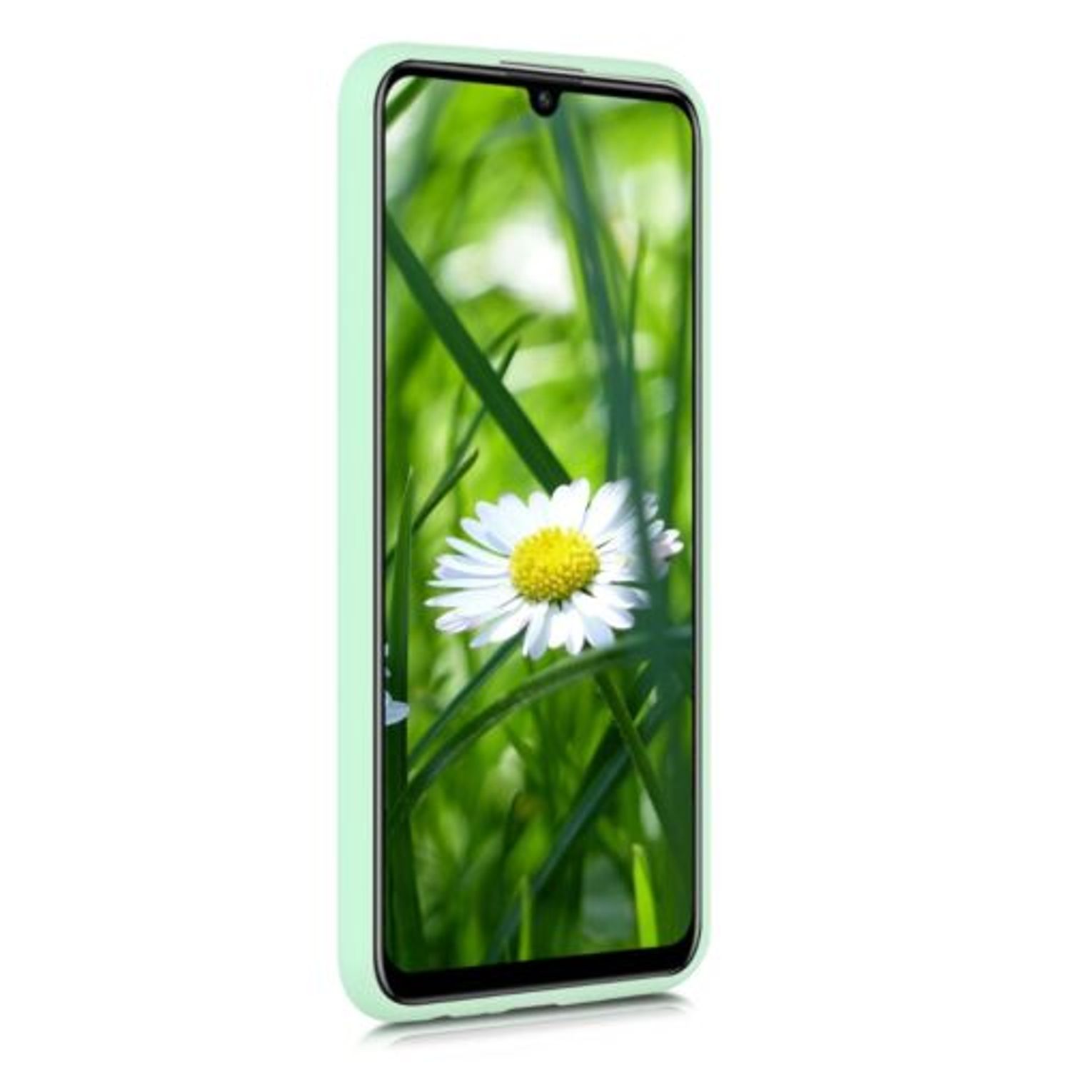 Husa pentru Huawei P Smart (2020), Silicon, Verde, 52530.50 fotografia produsului View 5 L