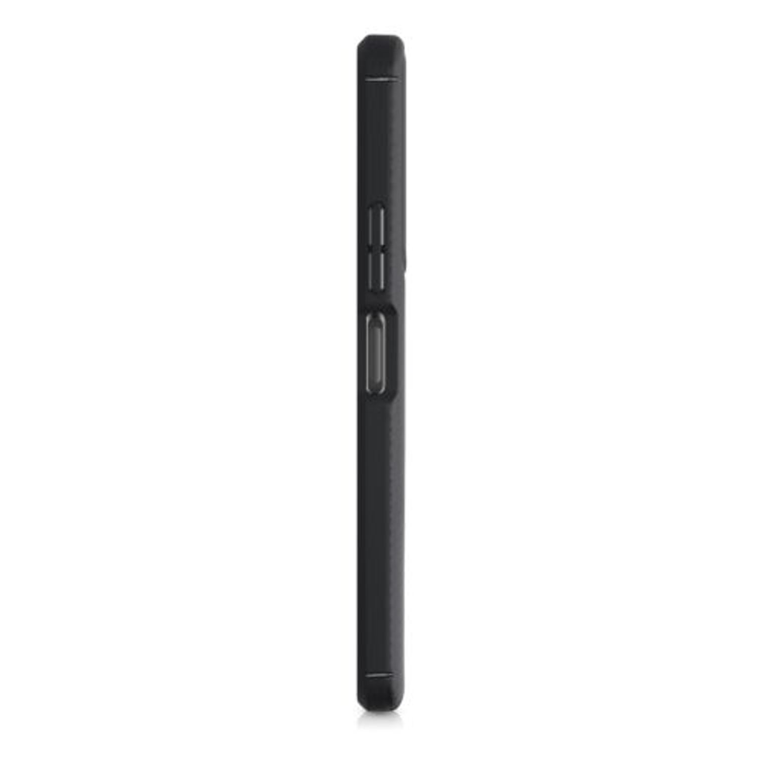 Husa pentru Huawei P Smart (2021), Silicon, Negru, 55356.01 fotografia produsului View 5 L