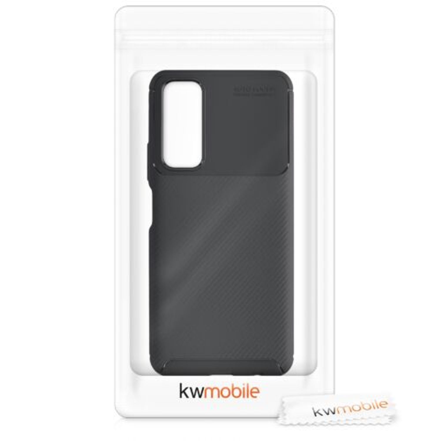 Husa pentru Huawei P Smart (2021), Silicon, Negru, 55356.01 fotografia produsului View 7 L