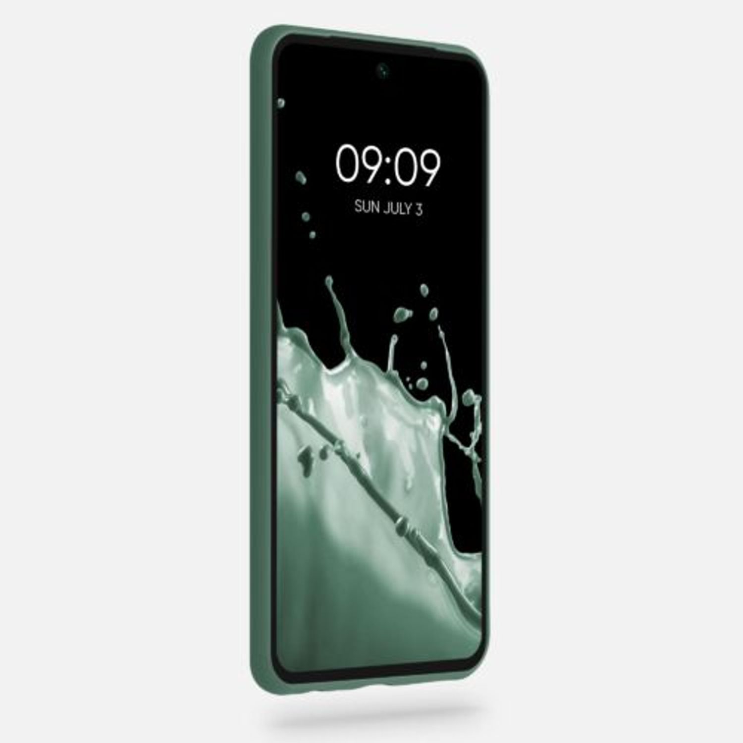 Husa pentru Huawei P Smart (2021), Silicon, Verde, 53674.166 fotografia produsului View 3 L