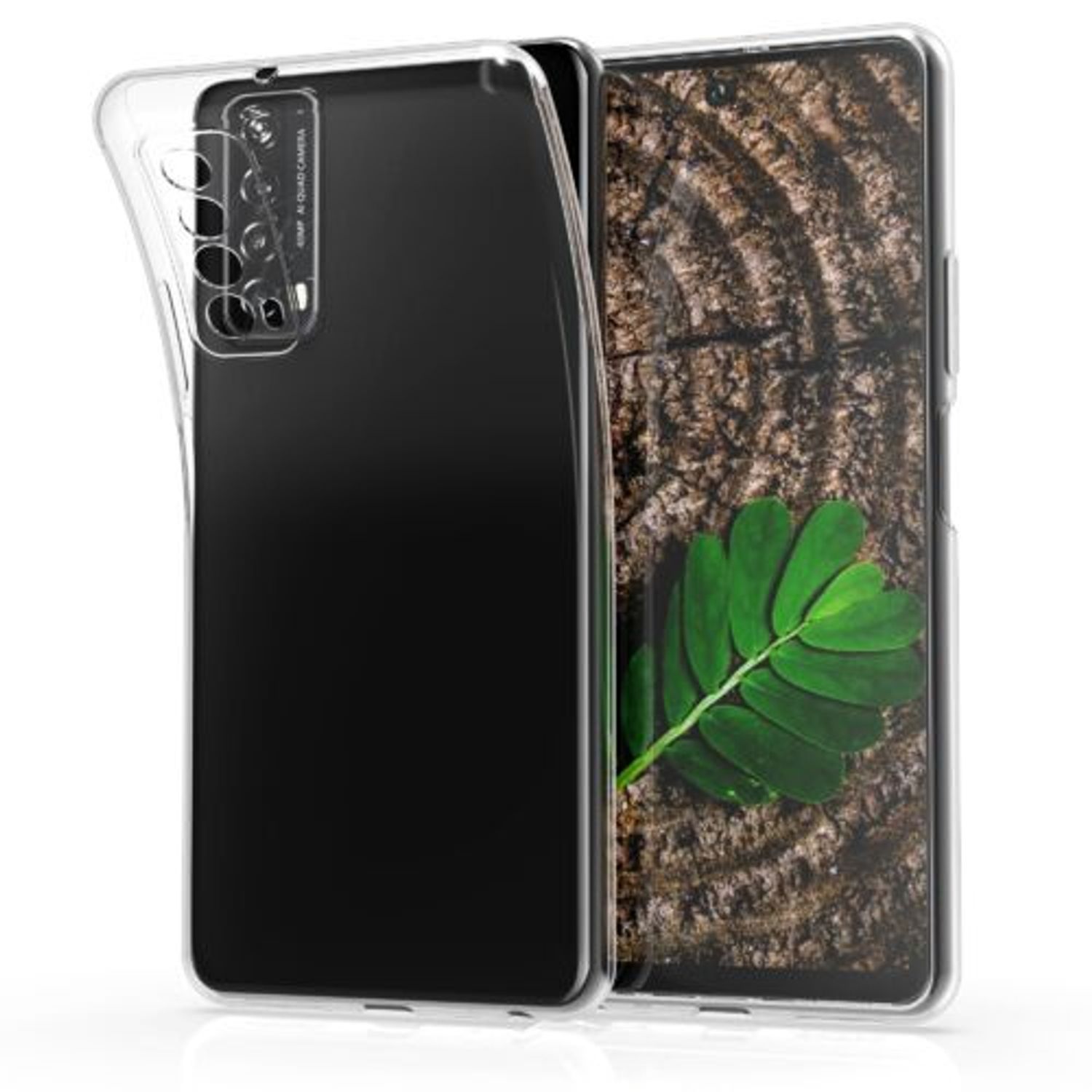 Husa pentru Huawei P Smart (2021), Silicon, Transparent, 54746.03 fotografia produsului