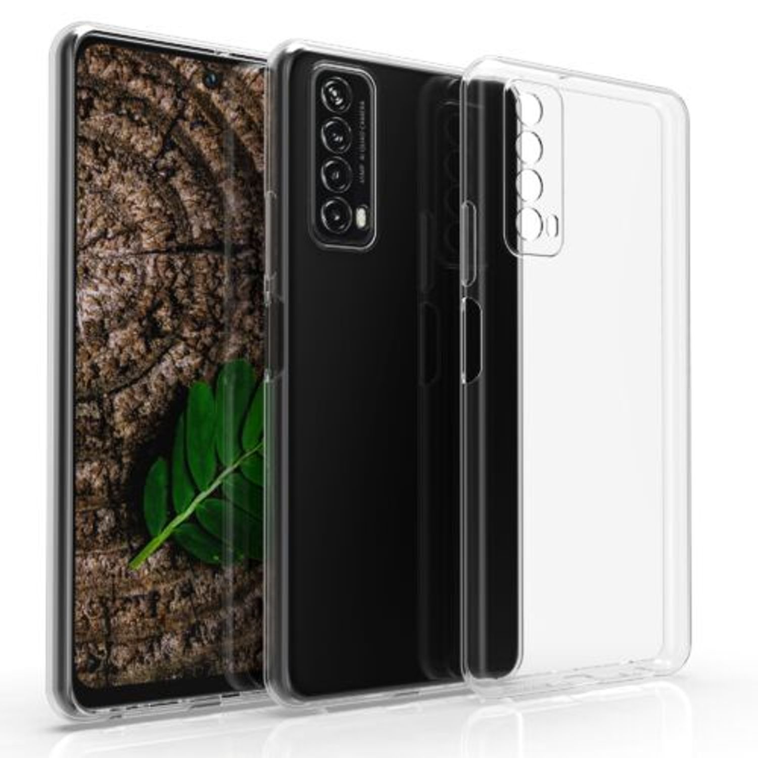 Husa pentru Huawei P Smart (2021), Silicon, Transparent, 54746.03 fotografia produsului View 2 L