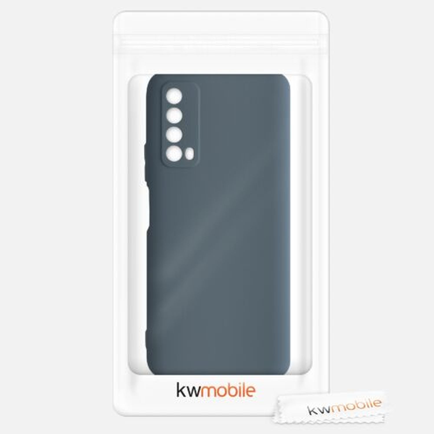 Husa pentru Huawei P Smart (2021), Silicon, Albastru, 53674.202 fotografia produsului View 7 L