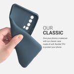 Husa pentru Huawei P Smart (2021), Silicon, Albastru, 53674.202 fotografia produsului View 4 S