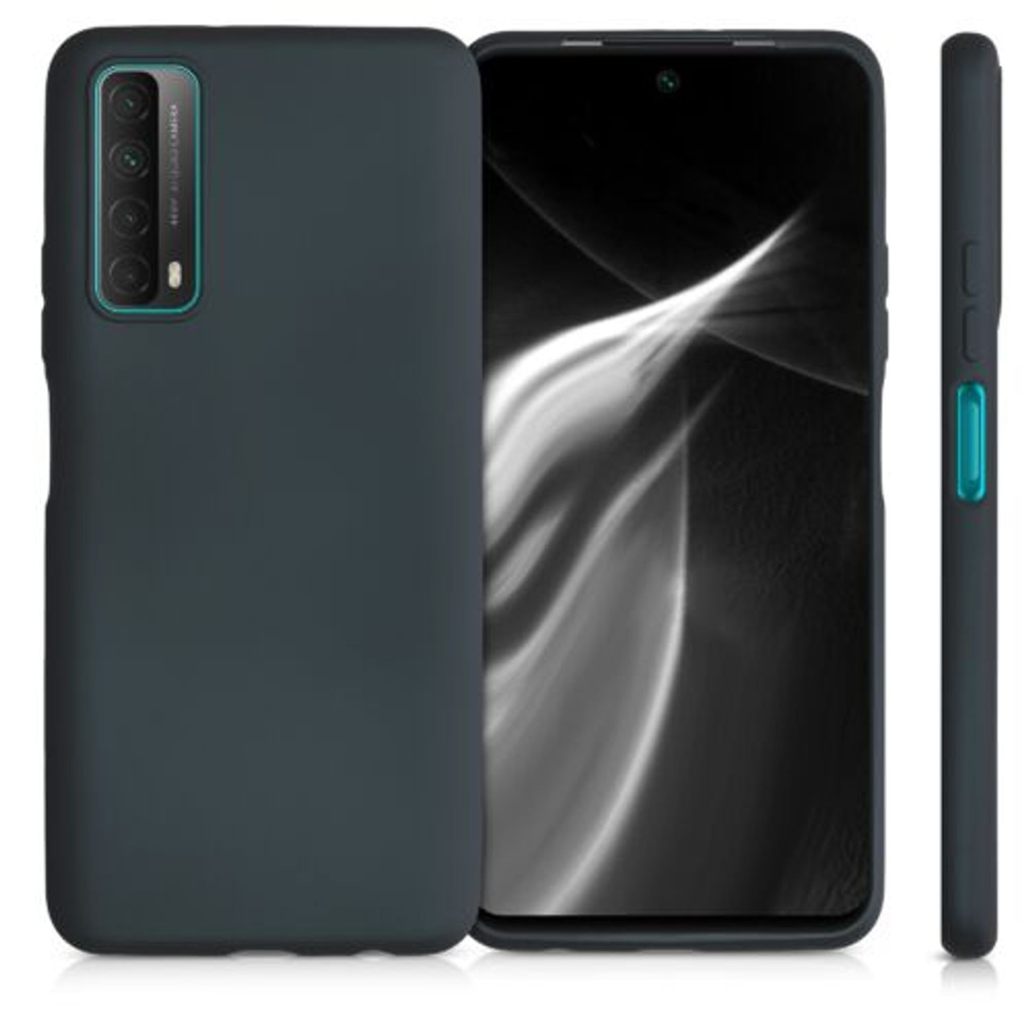Husa pentru Huawei P Smart (2021), Silicon, Verde, 54316.14 fotografia produsului View 2 L