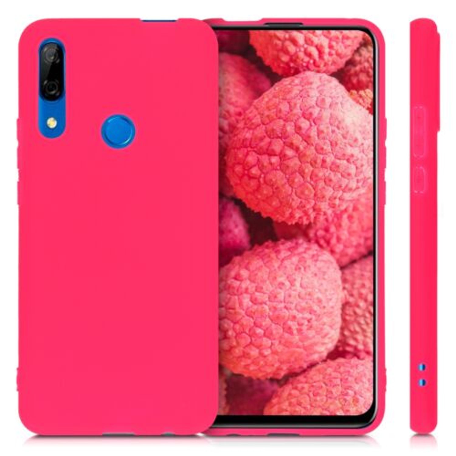 Husa pentru Huawei P Smart Z, Silicon, Roz, 49449.77 fotografia produsului View 2 L