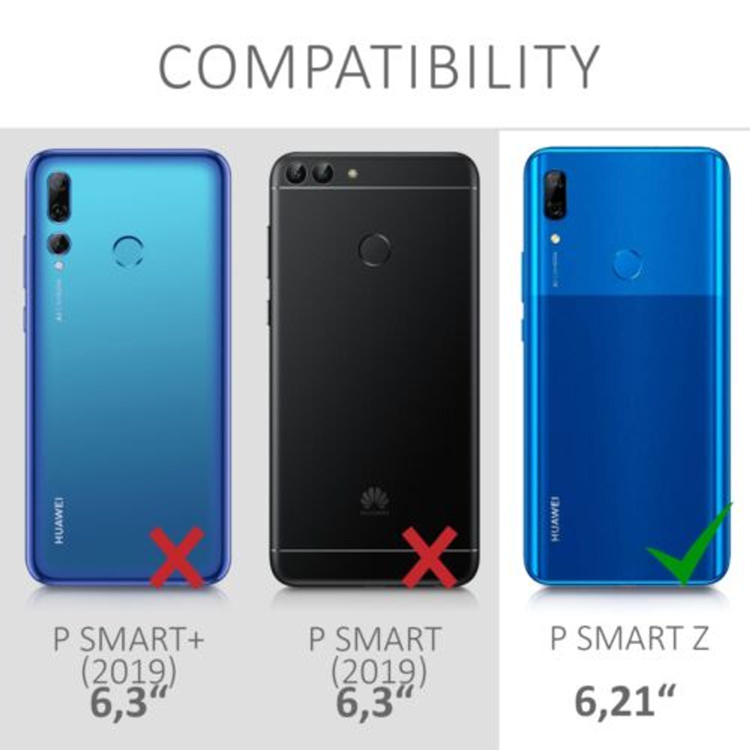 Husa pentru Huawei P Smart Z, Silicon, Roz, 49449.77 fotografia produsului View 6 L