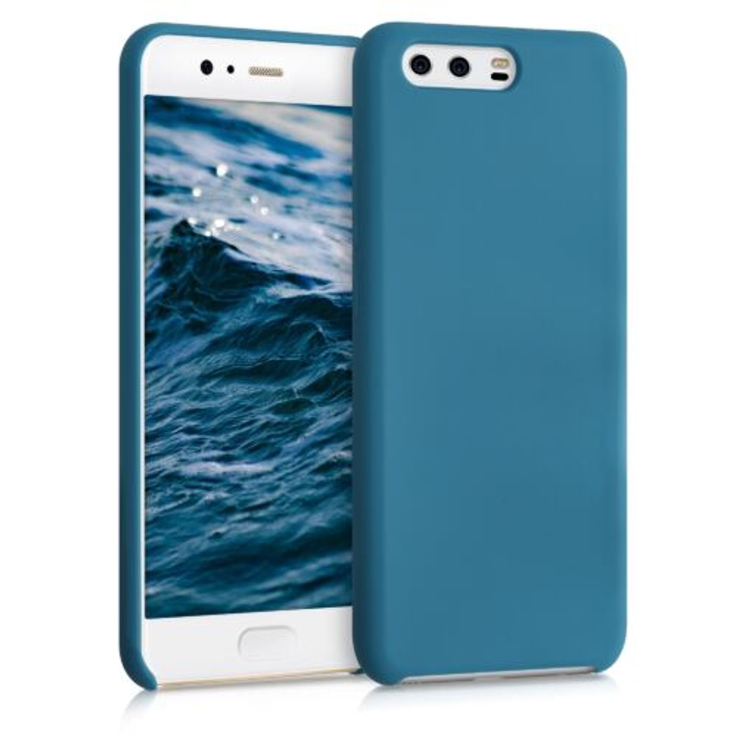Husa pentru Huawei P10, Silicon, Verde, 43599.57 fotografia produsului