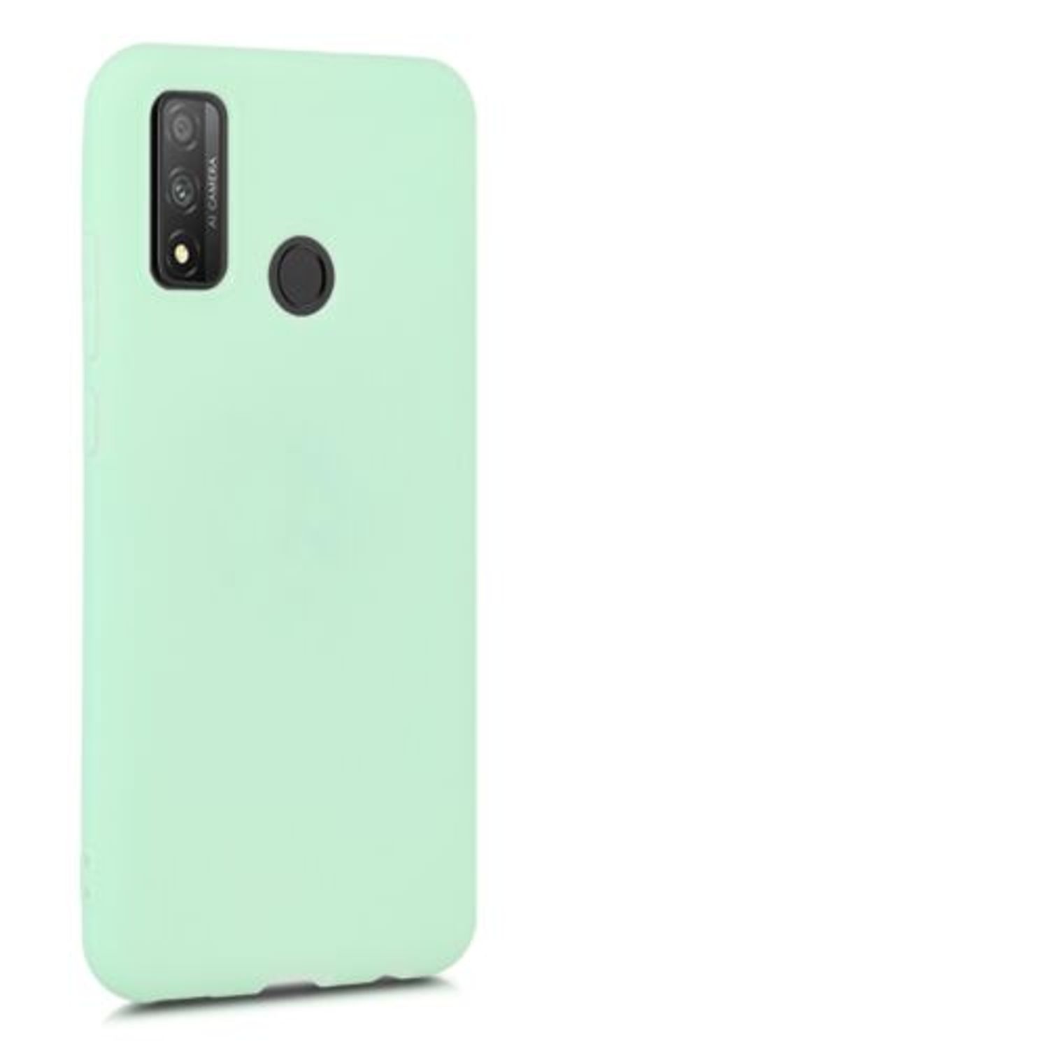 Husa pentru Huawei P Smart (2020), Silicon, Verde, 52530.50 fotografia produsului View 8 L