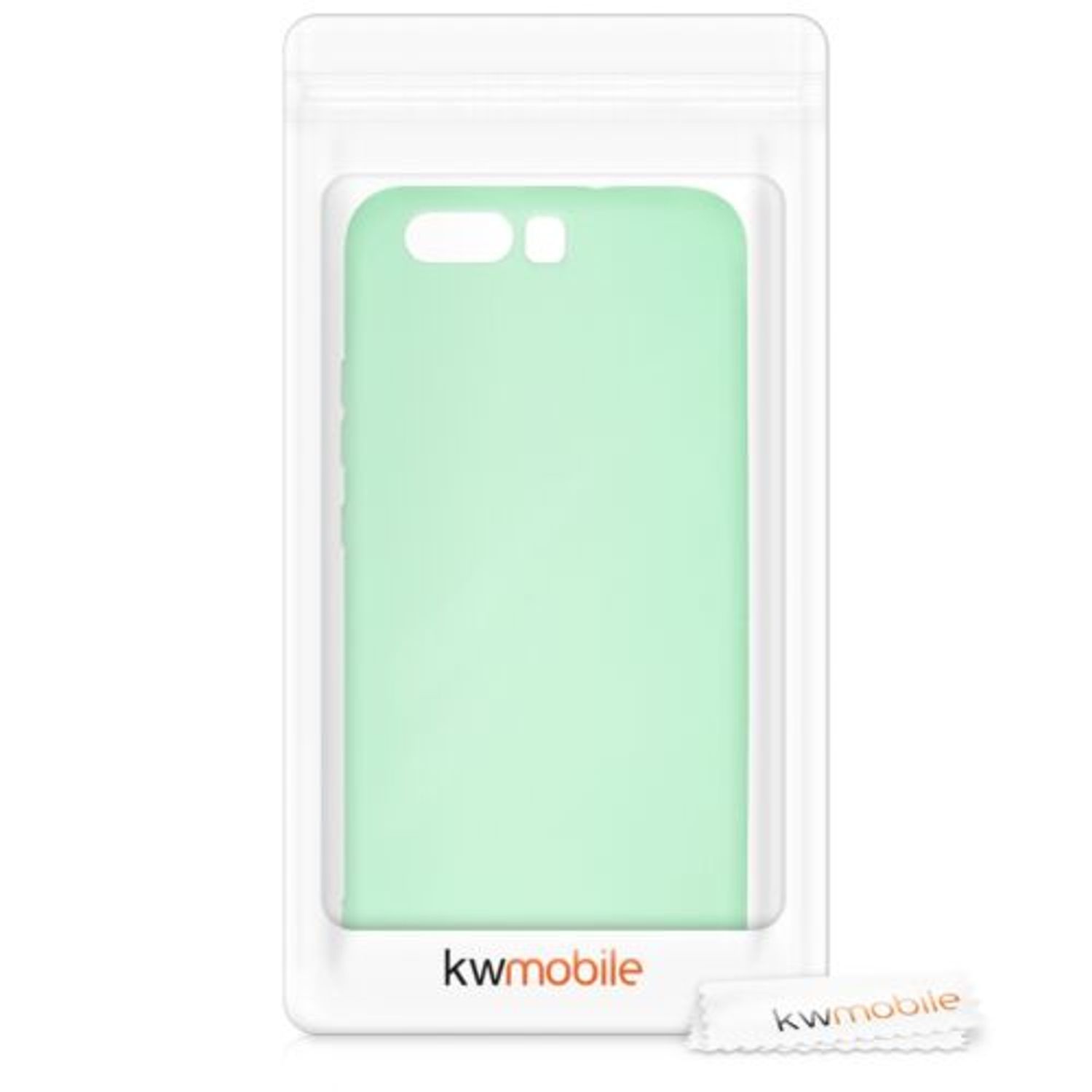 Husa pentru Huawei P10, Silicon, Verde, 51770.50 fotografia produsului View 7 L