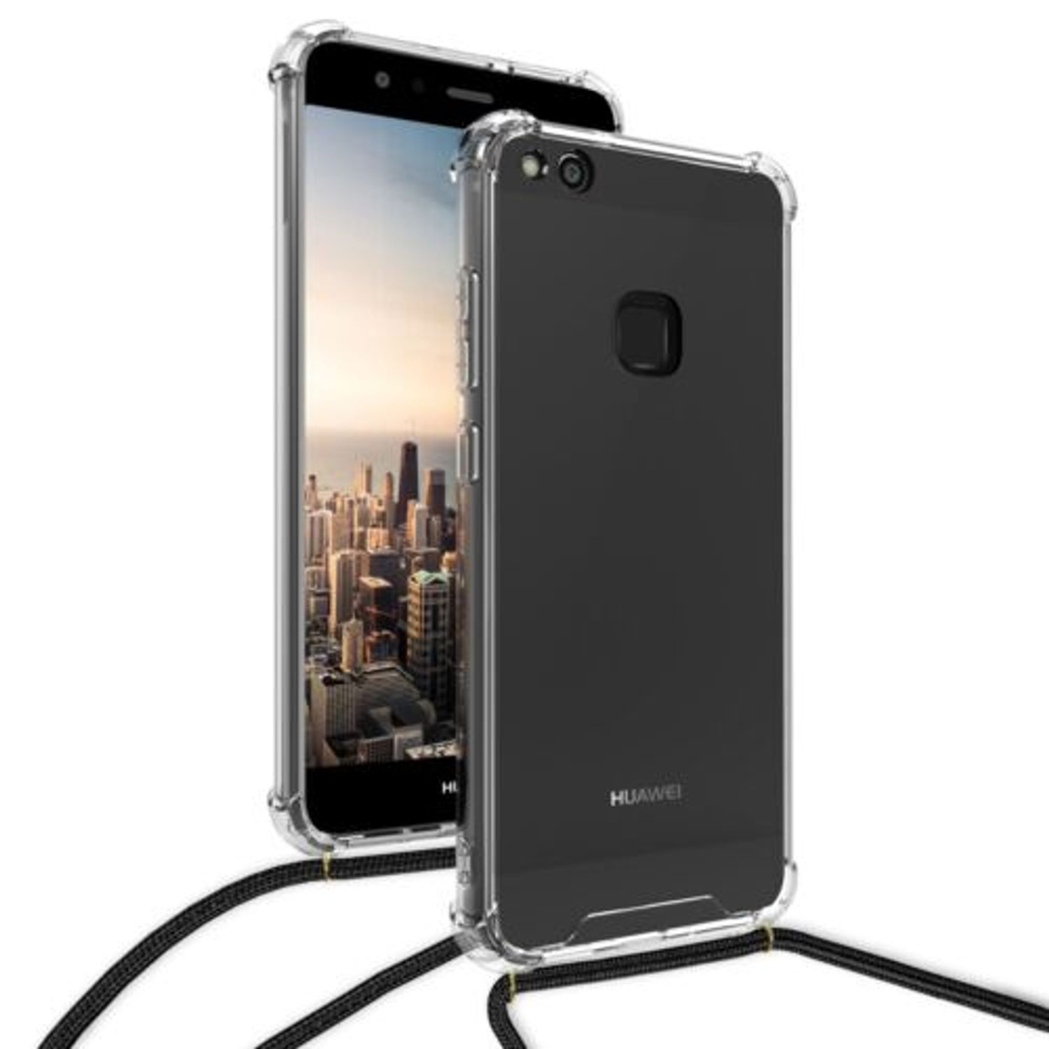 Husa pentru Huawei P10 Lite, Silicon, Transparent, 48853.03 fotografia produsului View 5 L