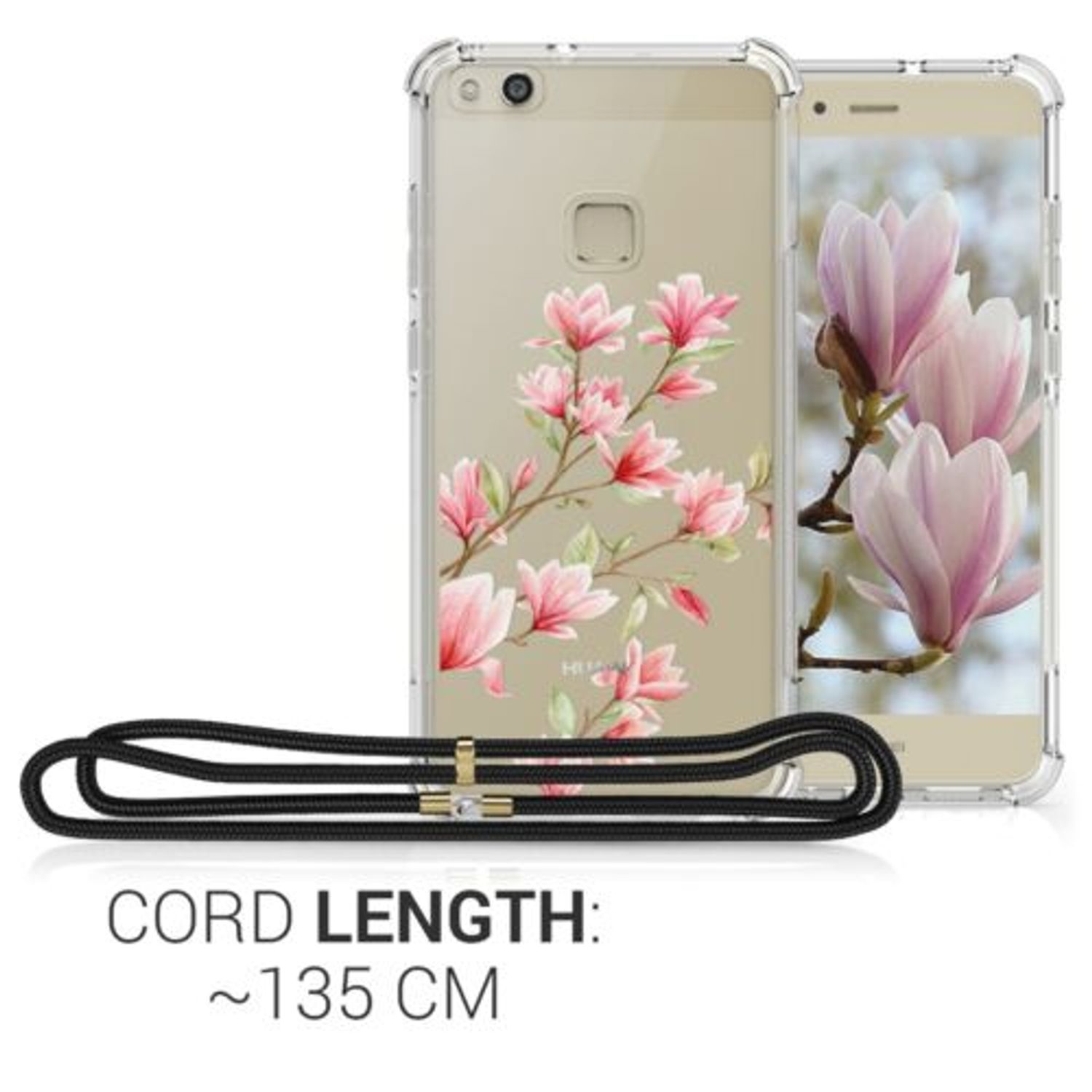 Husa pentru Huawei P10 Lite, Silicon, Roz, 50117.01 fotografia produsului View 4 L