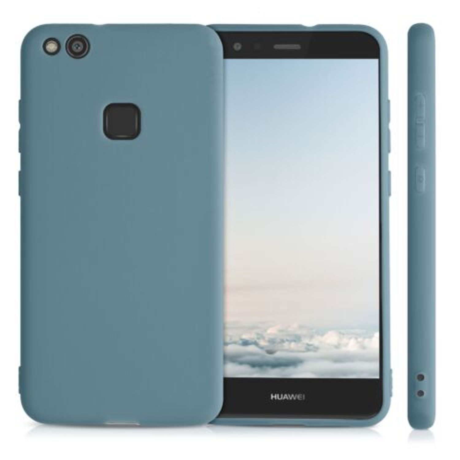 Husa pentru Huawei P10 Lite, Silicon, Albastru, 41386.207 fotografia produsului View 2 L