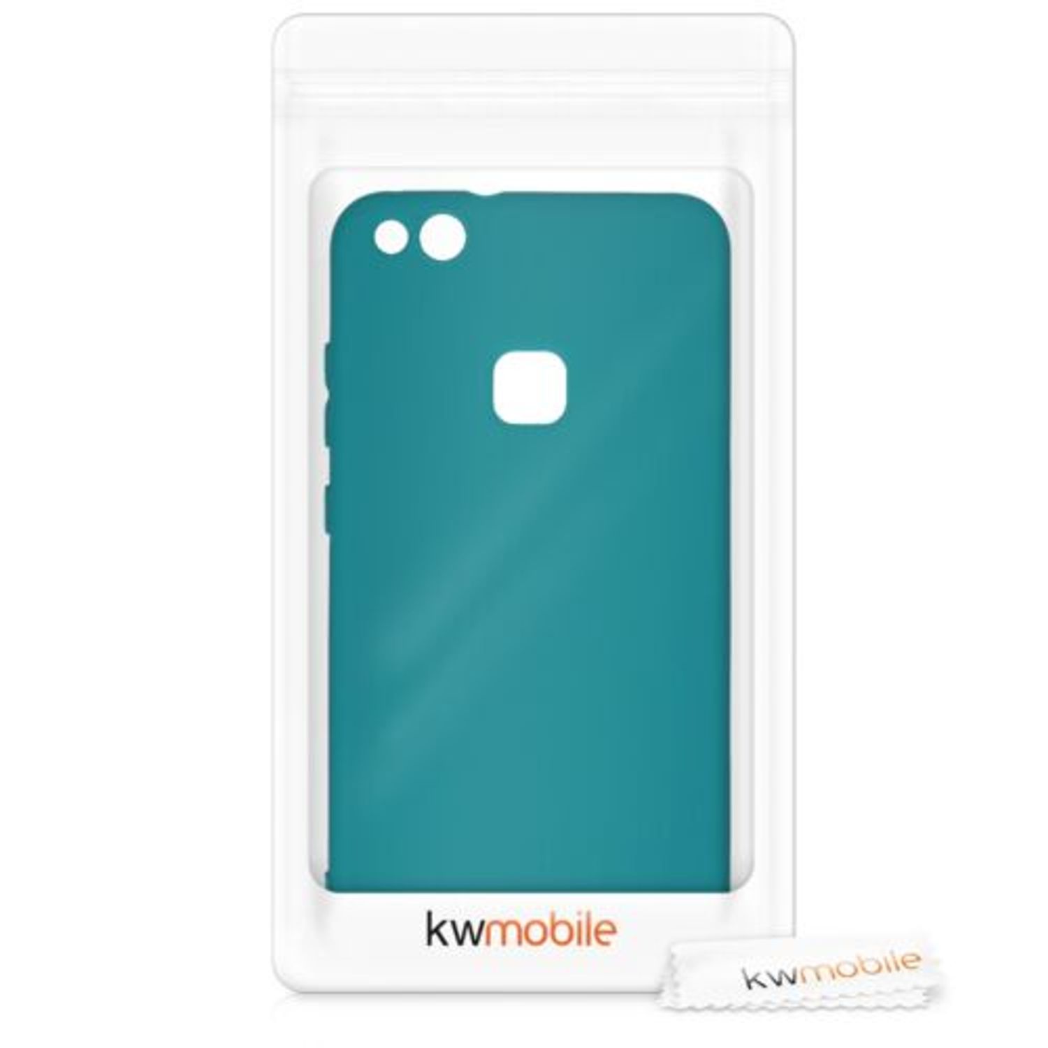Husa pentru Huawei P10 Lite, Silicon, Verde, 41386.57 fotografia produsului View 7 L