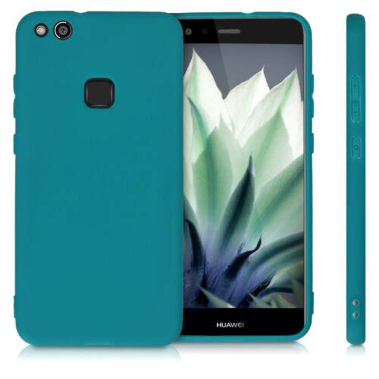 Husa pentru Huawei P10 Lite, Silicon, Verde, 41386.57 fotografia produsului View 2 L