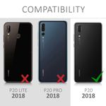 Husa pentru Huawei P20, Silicon, Mov, 45689.181 fotografia produsului View 3 S