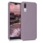 Husa pentru Huawei P20, Silicon, Mov, 45689.181 fotografia produsului