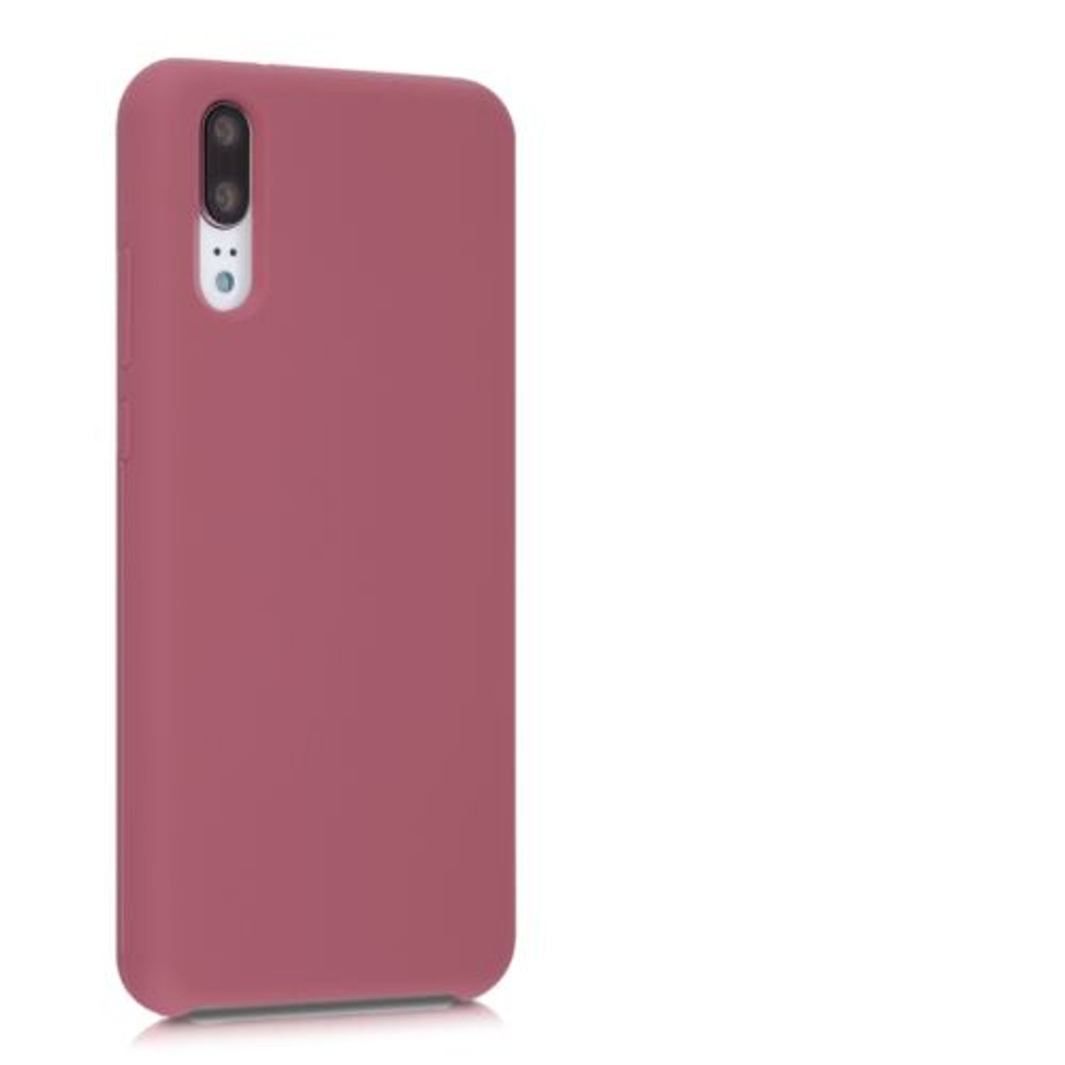 Husa pentru Huawei P20, Silicon, Roz, 45689.167 fotografia produsului View 7 L