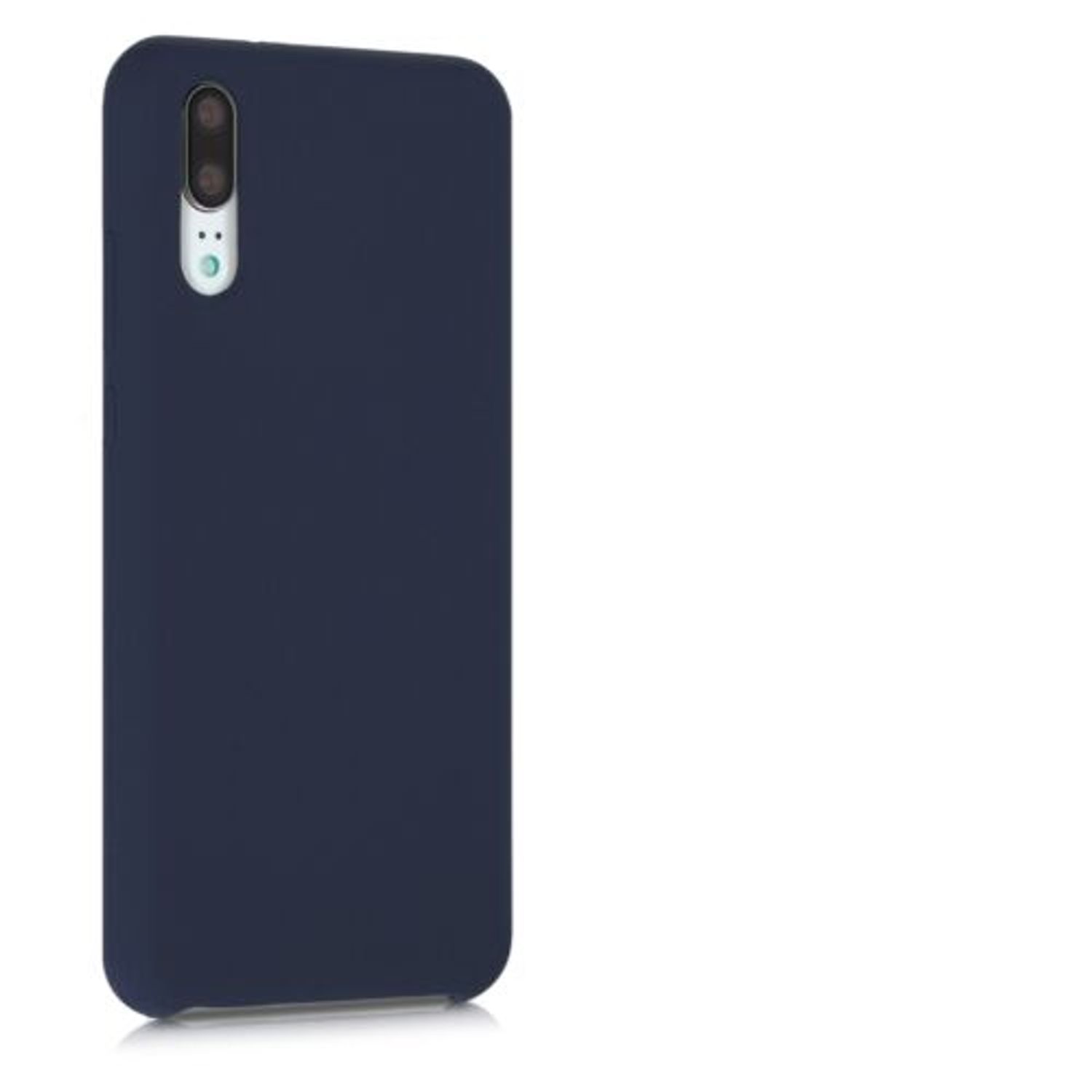 Husa pentru Huawei P20, Silicon, Albastru, 45689.53 fotografia produsului View 7 L
