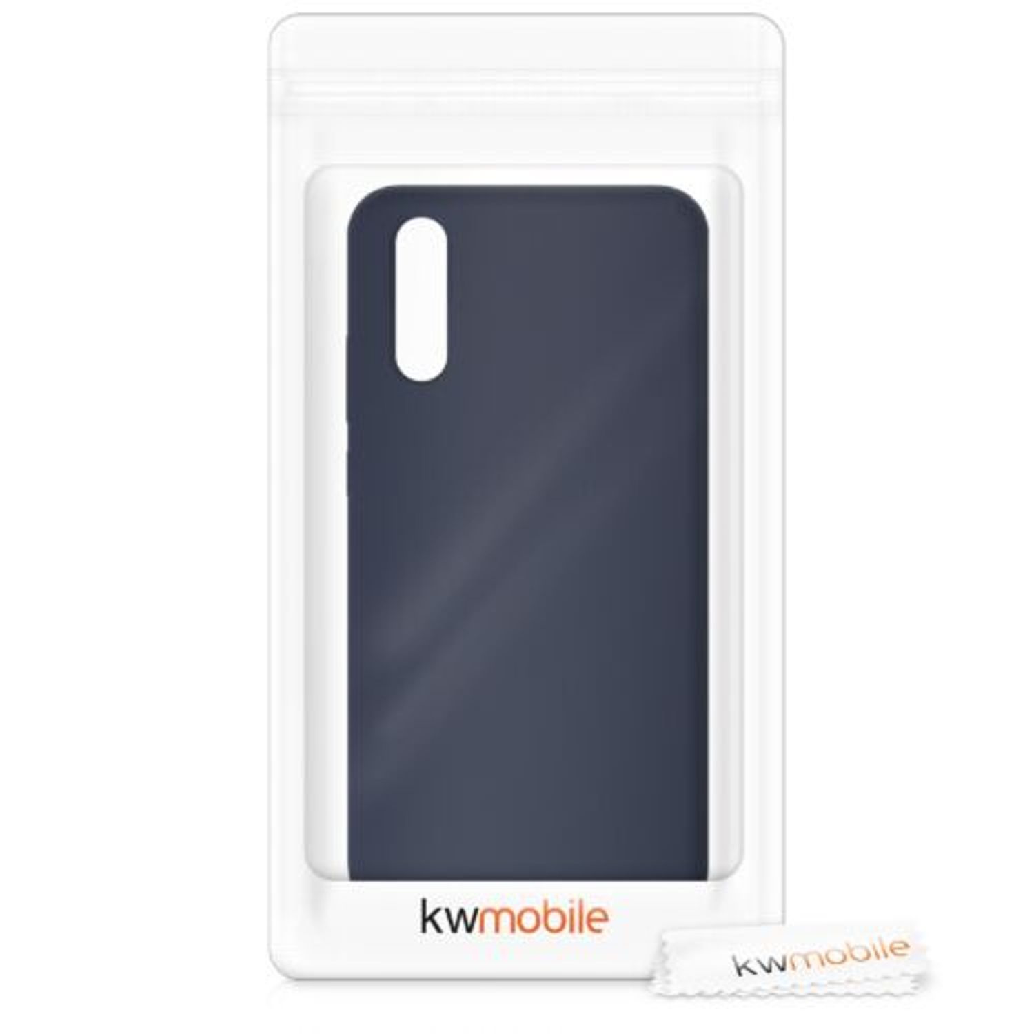 Husa pentru Huawei P20, Silicon, Albastru, 45689.53 fotografia produsului View 8 L