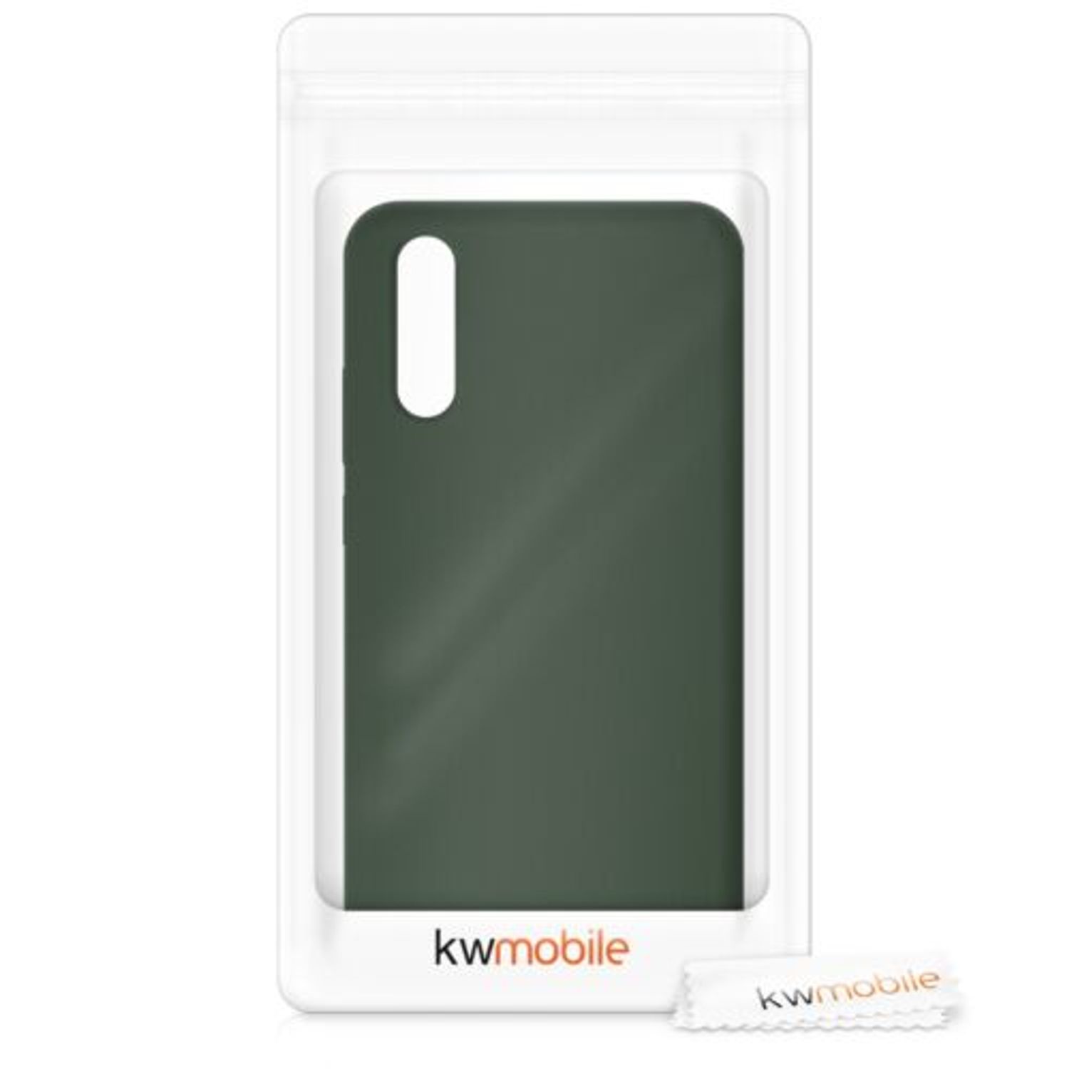 Husa pentru Huawei P20, Silicon, Verde, 45689.80 fotografia produsului View 8 L