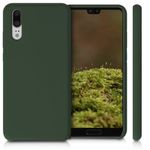 Husa pentru Huawei P20, Silicon, Verde, 45689.80 fotografia produsului View 2 S