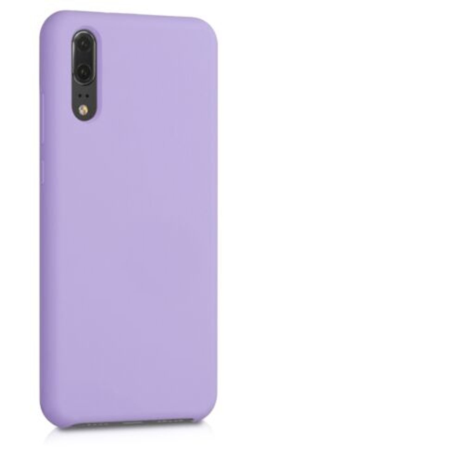 Husa pentru Huawei P20, Silicon, Mov, 45689.108 fotografia produsului View 8 L