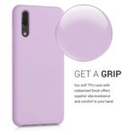 Husa pentru Huawei P20, Silicon, Mov, 45689.140 fotografia produsului View 4 S