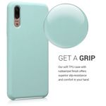 Husa pentru Huawei P20, Silicon, Verde, 45689.71 fotografia produsului View 5 S