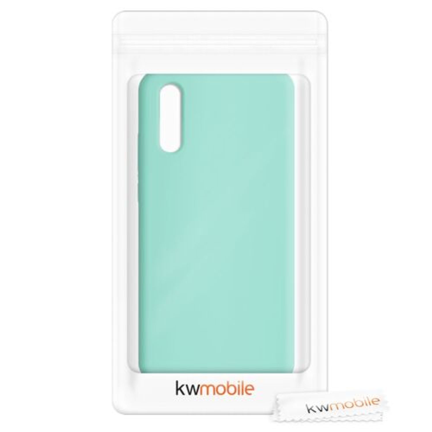 Husa pentru Huawei P20, Silicon, Verde, 45689.176 fotografia produsului View 7 L