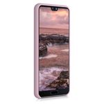 Husa pentru Huawei P20, Silicon, Rose Gold, 45689.156 fotografia produsului View 3 S