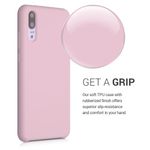 Husa pentru Huawei P20, Silicon, Rose Gold, 45689.156 fotografia produsului View 4 S