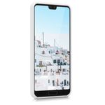 Husa pentru Huawei P20, Silicon, Alb, 45689.02 fotografia produsului View 4 S