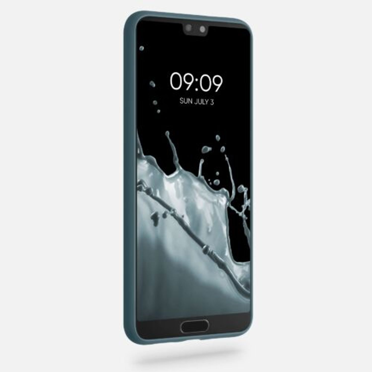 Husa pentru Huawei P20, Silicon, Verde, 44212.207 fotografia produsului View 3 L