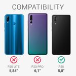 Husa pentru Huawei P20, Silicon, Verde, 44212.207 fotografia produsului View 4 S