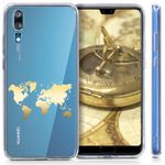 Husa pentru Huawei P20, Silicon, Gold, 44215.02 fotografia produsului View 7 S