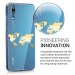 Husa pentru Huawei P20, Silicon, Gold, 44215.02 fotografia produsului View 8 S