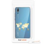 Husa pentru Huawei P20, Silicon, Gold, 44215.02 fotografia produsului View 5 S