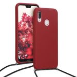 Husa pentru Huawei P20 Lite, Silicon, Rosu, 50675.20 fotografia produsului View 5 S