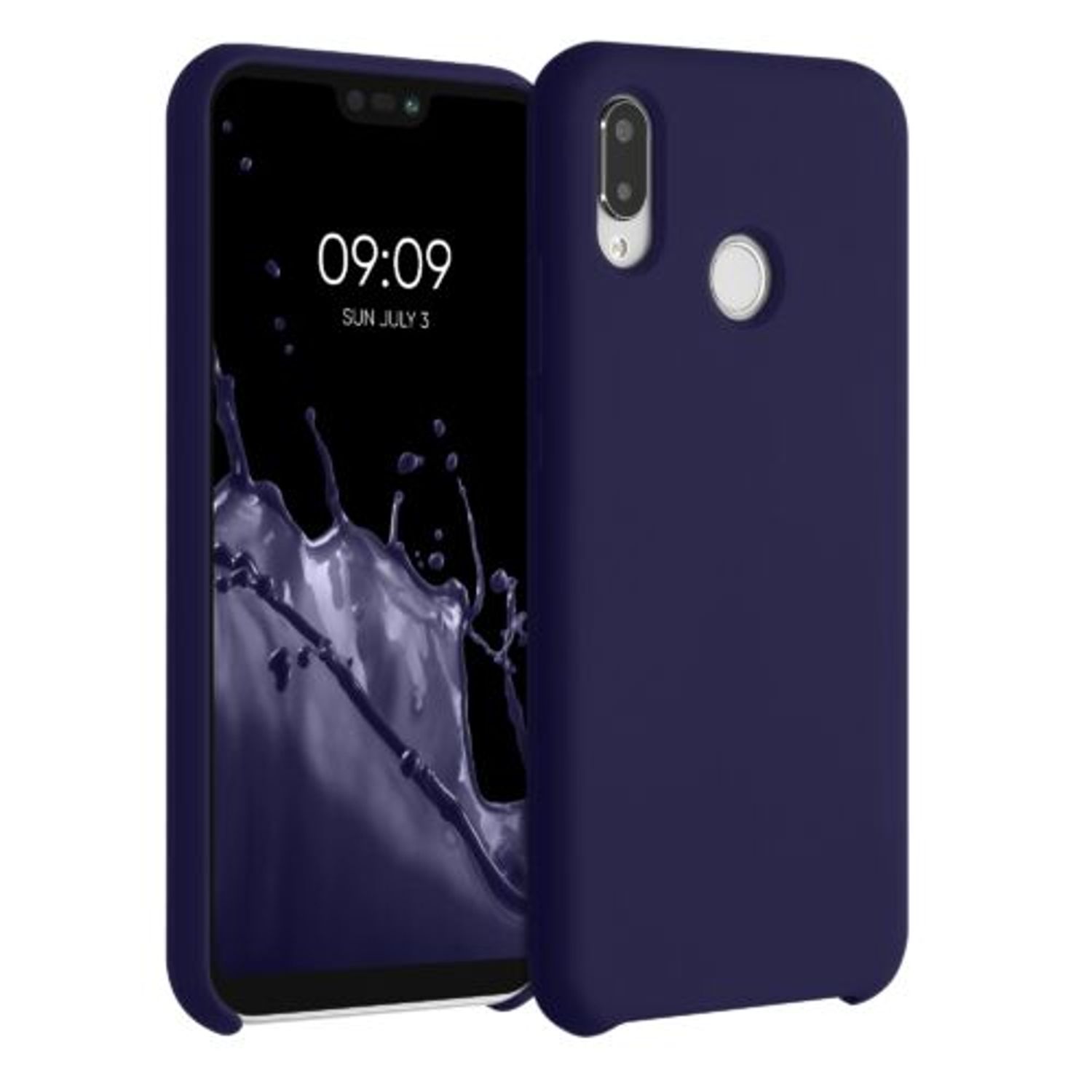 Husa pentru Huawei P20 Lite, Silicon, Albastru, 45687.182 fotografia produsului
