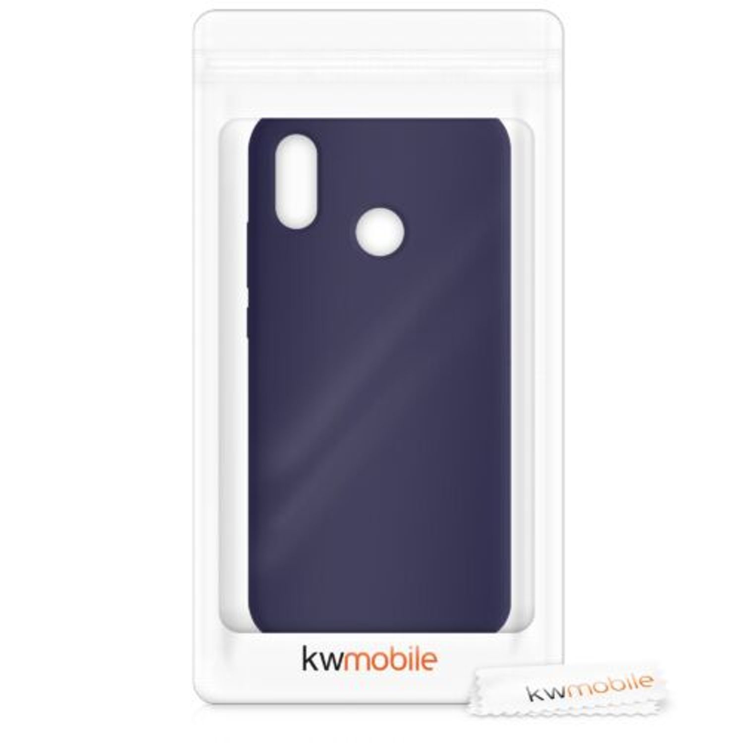 Husa pentru Huawei P20 Lite, Silicon, Albastru, 45687.182 fotografia produsului View 7 L