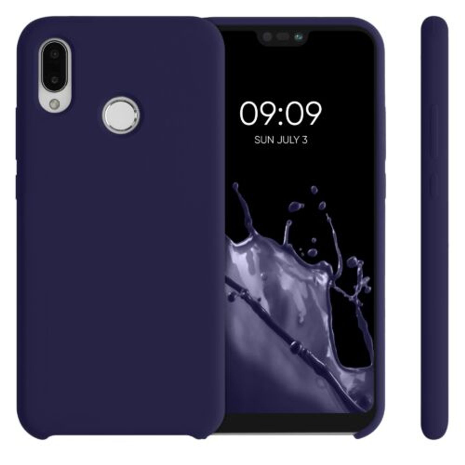 Husa pentru Huawei P20 Lite, Silicon, Albastru, 45687.182 fotografia produsului View 2 L