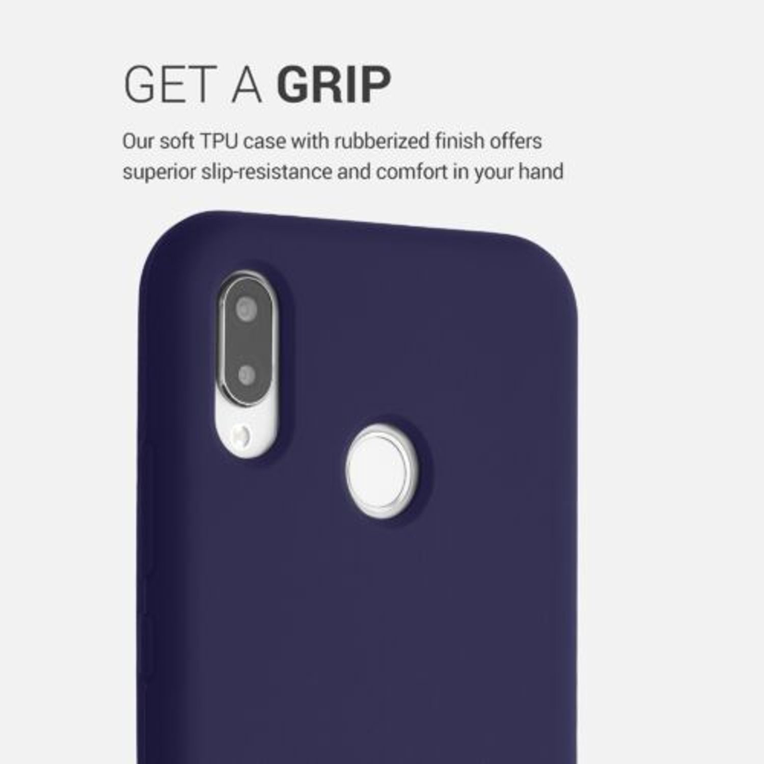 Husa pentru Huawei P20 Lite, Silicon, Albastru, 45687.182 fotografia produsului View 4 L