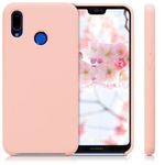 Husa pentru Huawei P20 Lite, Silicon, Roz, 45687.52 fotografia produsului View 2 S