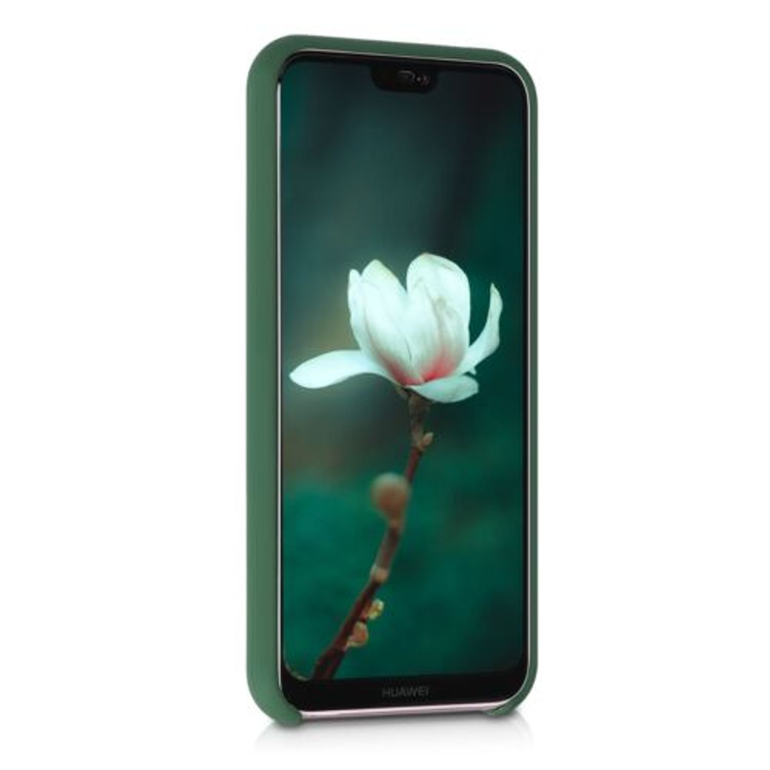 Husa pentru Huawei P20 Lite, Silicon, Verde, 45687.80 fotografia produsului View 4 L